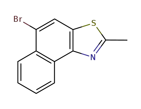 8-bromo-2-methylnaphtho<1,2-d>thiazole