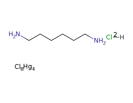 Molecular Structure of 22527-59-9 (hexamethylenediamine hydrochloride)