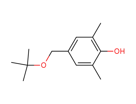 Molecular Structure of 97125-20-7 (4-(t-butoxymethyl)-2,6-dimethylphenol)