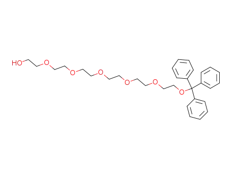 Molecular Structure of 127999-16-0 (Tr-PEG7-alcohol)