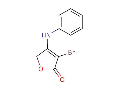 4-anilino-3-bromo-5<i>H</i>-furan-2-one