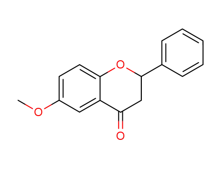 Molecular Structure of 3034-04-6 (6-METHOXYFLAVANONE)