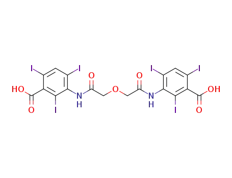 Molecular Structure of 2618-25-9 (ioglycamic acid)