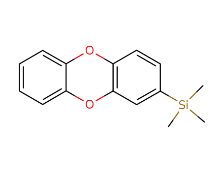 Molecular Structure of 139458-06-3 (2-trimethylsilyldibenzo<b,e><1,4>dioxin)
