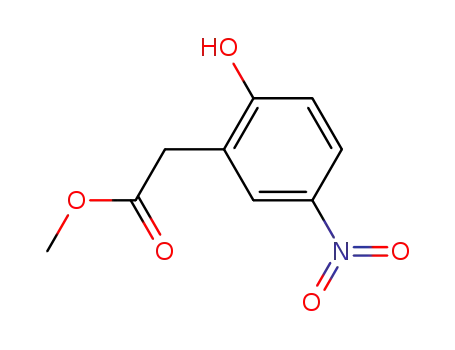 2-hydroxy-5-nitrophenylacetic acid methyl ester