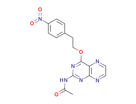 N-{4-[2-(4-nitrophenyl)ethoxy]pteridin-2-yl}acetamide
