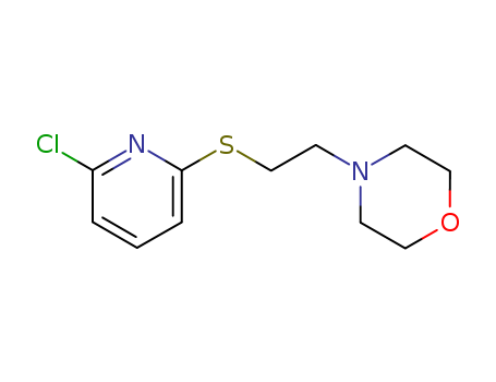Morpholine,4-[2-[(6-chloro-2-pyridinyl)thio]ethyl]-