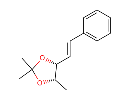 (2S,3R) 2,3-isopropylidenedioxy-5-phenylpent-4-ene