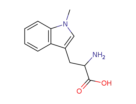 Molecular Structure of 26988-72-7 (1-Methyl-DL-tryptophan)