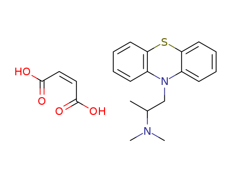 [10-[2-(dimethylammonio)propyl]-10H-phenothiazinium] maleate