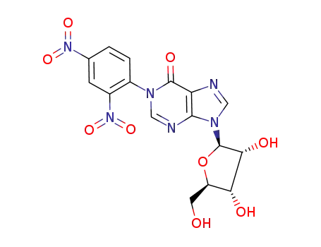 Molecular Structure of 924887-45-6 (1-(2,4-dinitrophenyl)inosine)