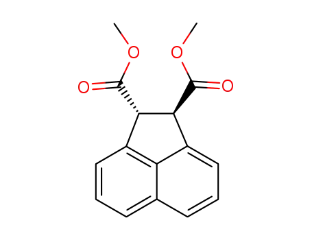 Molecular Structure of 5673-04-1 (1,2-Acenaphthylenedicarboxylic acid, 1,2-dihydro-, dimethyl ester,
trans-)