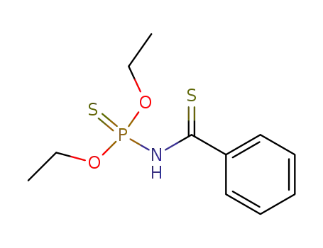 Molecular Structure of 68206-76-8 (N-(O,O-diethylthiophosphoryl)thiobenzamide)