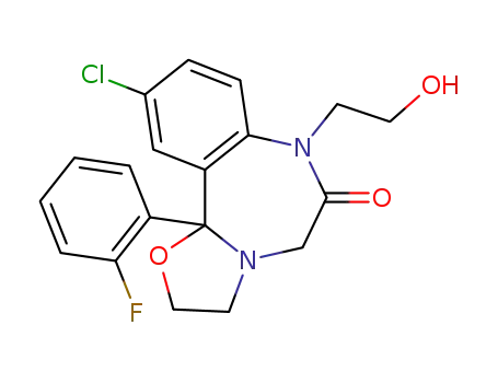 Molecular Structure of 158251-56-0 (flutazolam)