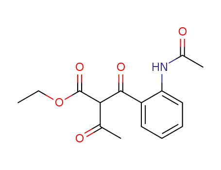 에틸 2-[2-(아세틸아미노)벤조일]-3-옥소부타노에이트