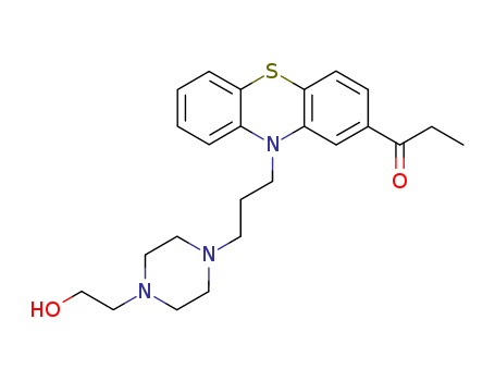 1-[10-[3-[4-(2-hydroxyethyl)piperazin-1-yl]propyl]phenothiazin-2-yl]propan-1-one