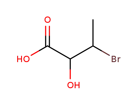 Molecular Structure of 854431-82-6 (3-bromo-2-hydroxybutanoic acid)