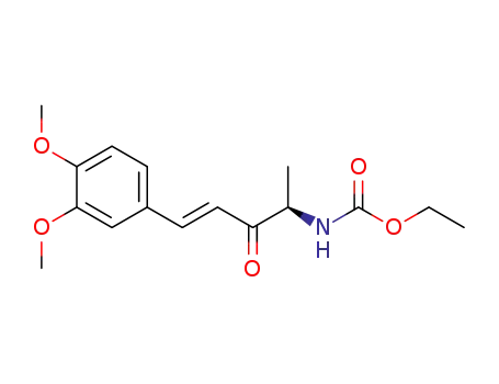 [(E)-(R)-4-(3,4-Dimethoxy-phenyl)-1-methyl-2-oxo-but-3-enyl]-carbamic acid ethyl ester