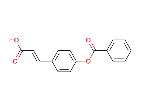 2-Propenoicacid, 3-[4-(benzoyloxy)phenyl]- cas  75175-10-9