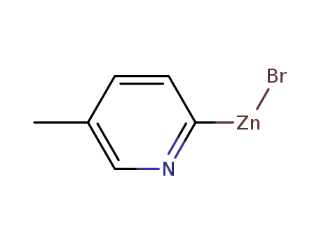Molecular Structure of 257876-05-4 (5-METHYL-2-PYRIDYLZINC BROMIDE)