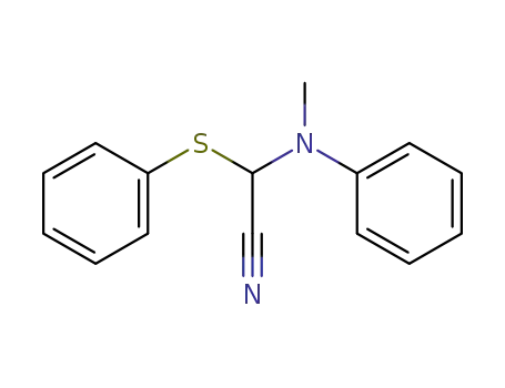 2-(N-methylanilino)-2-phenylsulfanylacetonitrile