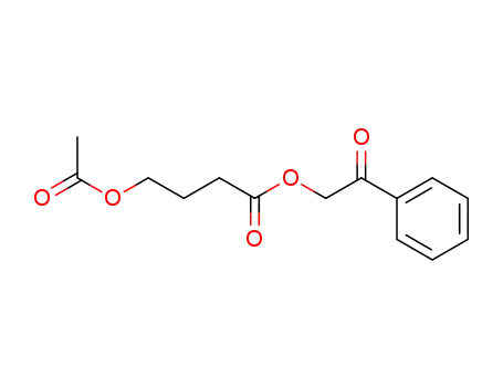 2-Oxo-2-phenylaethyl-4-acetyloxy-butanoat