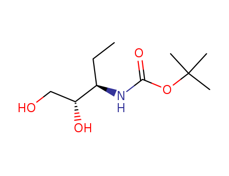 D-erythro-Pentitol, 1,2,3-trideoxy-3-[[(1,1-dimethylethoxy)carbonyl]amino]-