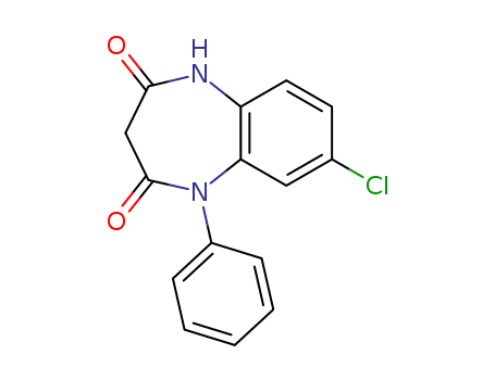 8-chloro-1-phenyl-1H-1,5-benzodiazepine-2,4(3H,5H)-dione CAS No.22316-55-8