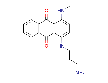 9,10-Anthracenedione,1-[(3-aminopropyl)amino]-4-(methylamino)-
