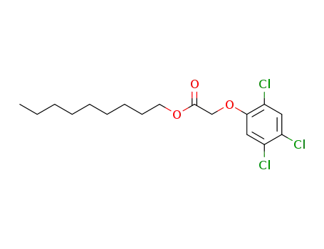 Molecular Structure of 2630-16-2 (nonyl (2,4,5-trichlorophenoxy)acetate)