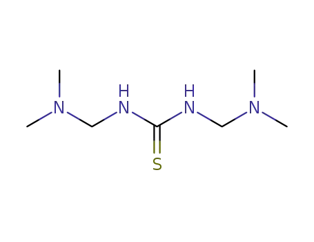 Molecular Structure of 98425-53-7 (N,N′-bis[(dimethylamino)methyl]thiourea)