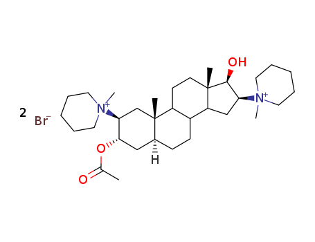 Piperidinium, 1,1'-[(2b,3a,5a,16b,17b)-3-(acetyloxy)-17-hydroxyandrostane-2,16-diyl]bis[1-methyl-,dibromide (9CI)