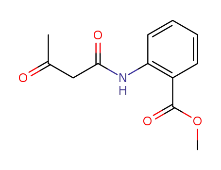 Molecular Structure of 81937-41-9 (N-Acetoacetanthranilic acid methyl ester)