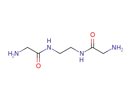 Molecular Structure of 5663-60-5 (Acetamide, N,N'-1,2-ethanediylbis[2-amino-)