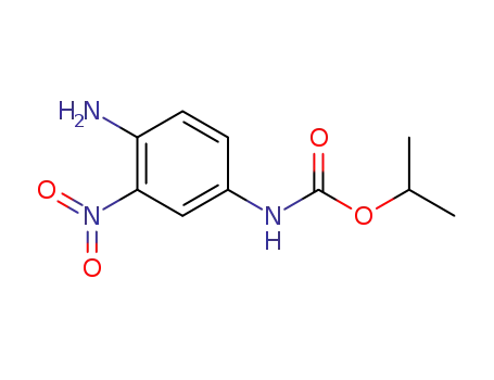 Molecular Structure of 30713-39-4 (4-isopropoxycarbonylamino-2-nitroaniline)