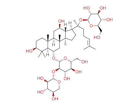 Molecular Structure of 80418-24-2 (Notoginsenoside R1)