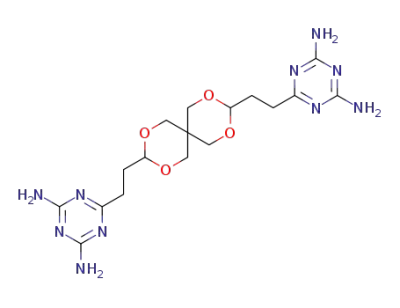 3,9-ビス[2-(4,6-ジアミノ-1,3,5-トリアジン-2-イル)エチル]-2,4,8,10-テトラオキサスピロ[5.5]ウンデカン