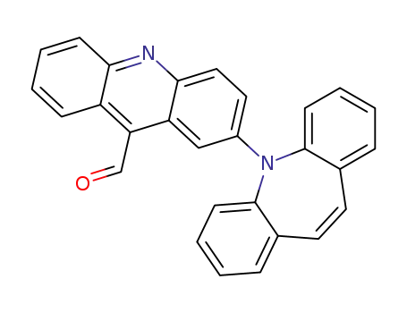 2-(5H-dibenzo[b,f]azepin-5-yl)-acridine-9-carbaldehyde