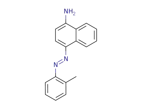 Molecular Structure of 116453-96-4 (1-Naphthalenamine, 4-[(2-methylphenyl)azo]-)