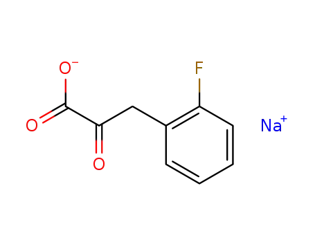 Sodium; 3-(2-fluoro-phenyl)-2-oxo-propionate