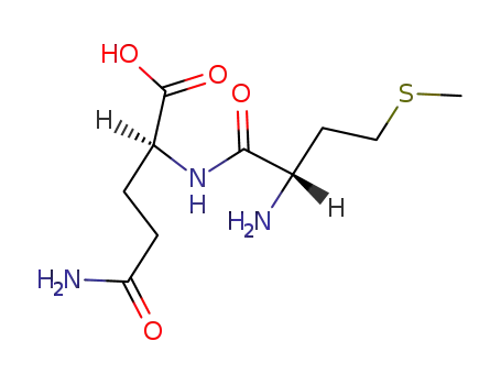 Molecular Structure of 36261-62-8 (H-MET-GLN-OH)