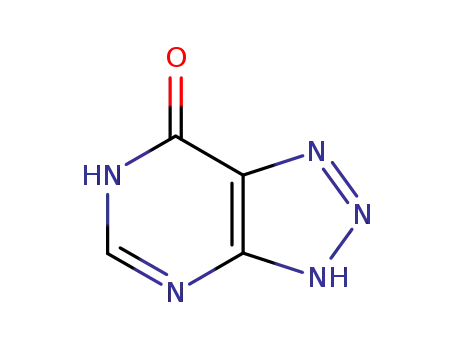 Molecular Structure of 2683-90-1 (8-AZAHYPOXANTHINE)