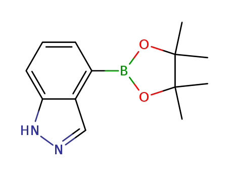 4-(4,4,5,5-Tetramethyl-[1,3,2]dioxaborolan-2-yl)-1H-indazole