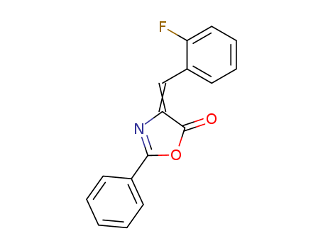 5(4H)-Oxazolone,4-[(2-fluorophenyl)methylene]-2-phenyl- cas  397-60-4