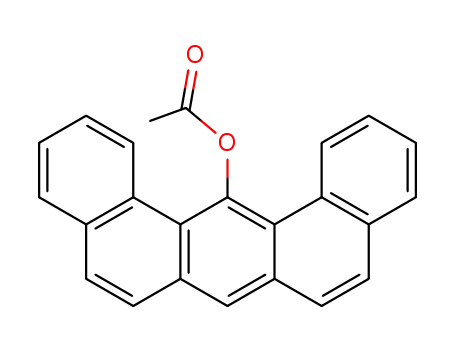 Molecular Structure of 81205-71-2 (14-acetoxydibenz<a,j>anthracene)