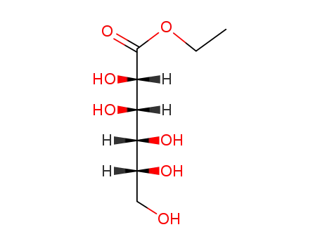 Molecular Structure of 27934-94-7 (D-Mannonic acid ethyl ester)