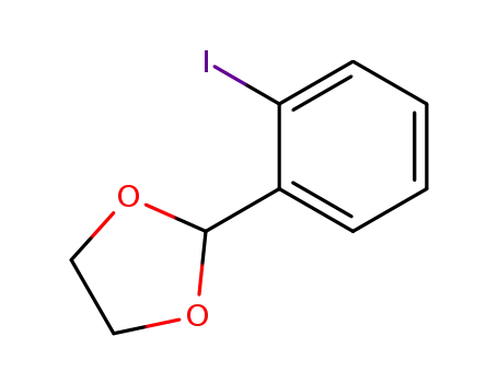 Molecular Structure of 152302-84-6 (2-iodobenzaldehyde ethylene glycol ketal)