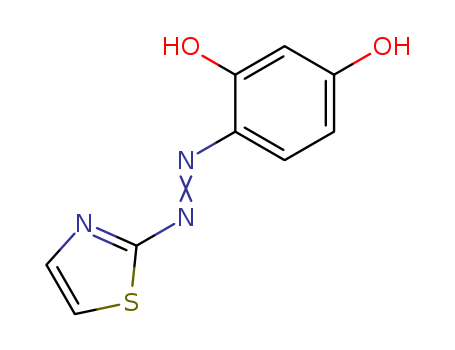1,3-Benzenediol,4-[2-(2-thiazolyl)diazenyl]-  CAS NO.2246-46-0