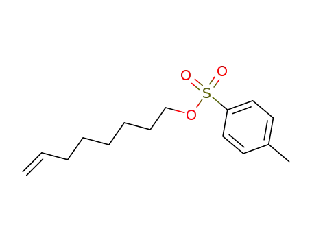 Molecular Structure of 889882-46-6 (oct-7-en-1-yl 4-methylbenzenesulfonate)