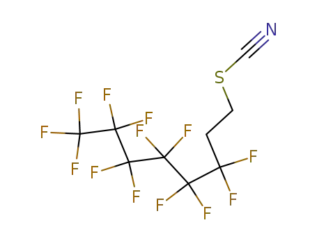 Molecular Structure of 26650-09-9 (3,3,4,4,5,5,6,6,7,7,8,8,8-tridecafluorooctyl thiocyanate)